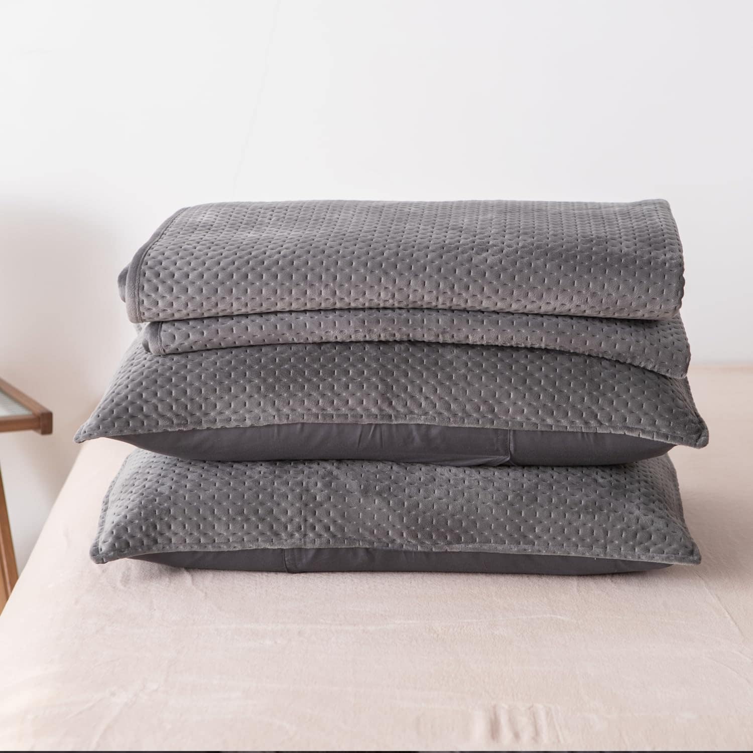 Juego de Edredones de Diseño Lujoso de Terciopelo de - Imagen 9