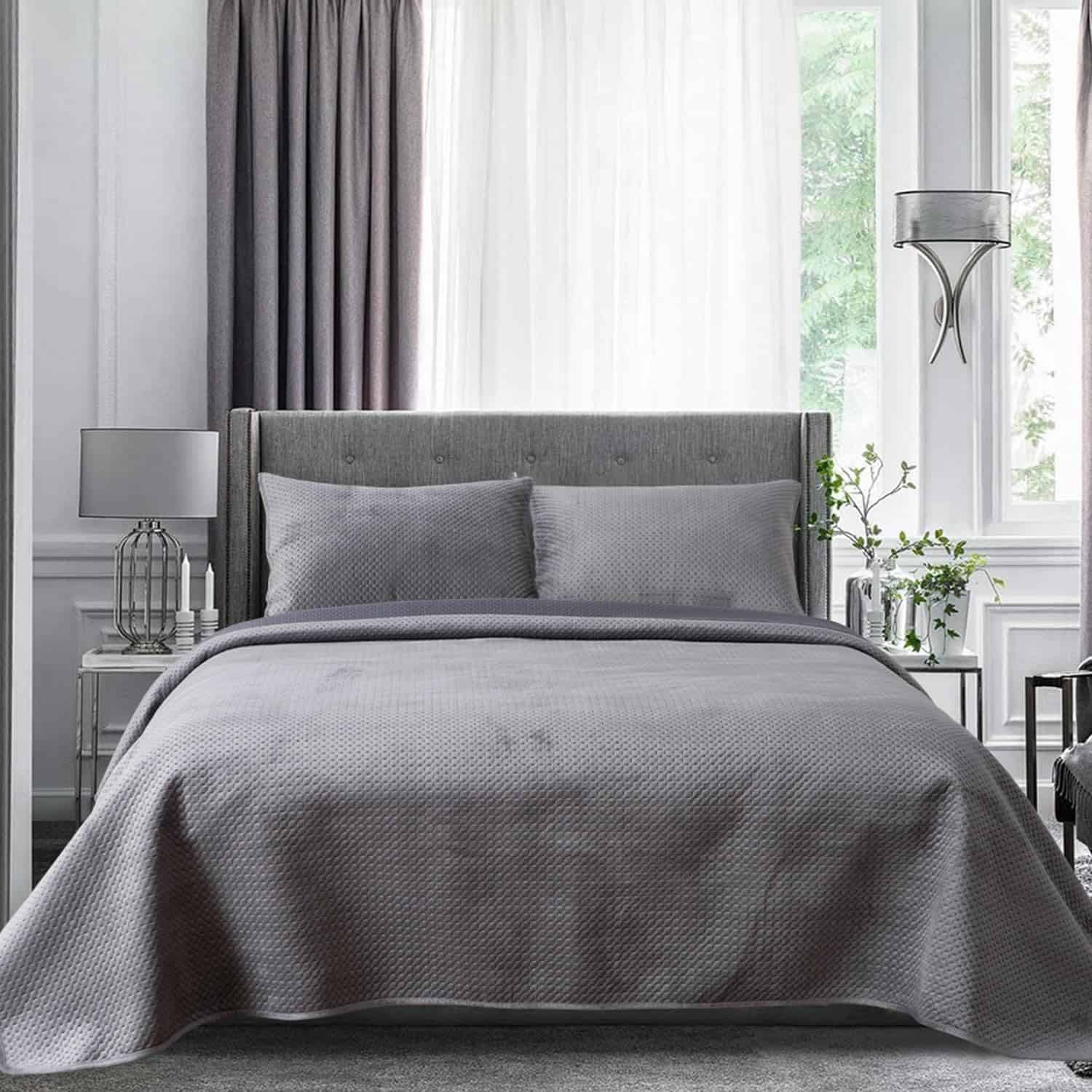 Juego de Edredones de Diseño Lujoso de Terciopelo de - Imagen 3