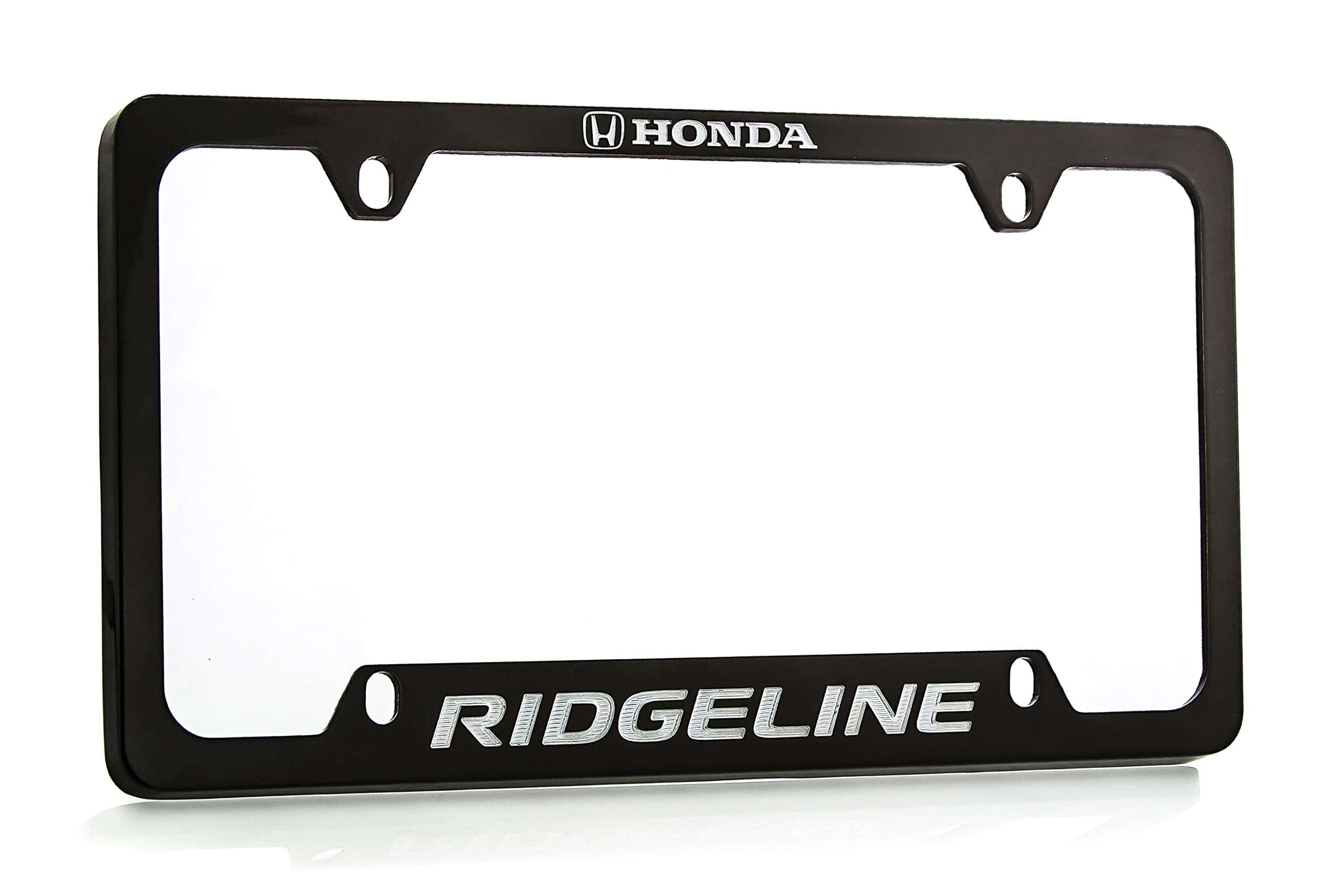 Portaplacas de matrícula en relieve de acero zincado