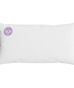 Almohada rectangular de 16x26 pulgadas de Looms and Linens