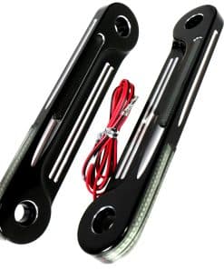 Flashes de giro delanteros de aluminio LED para horquilla