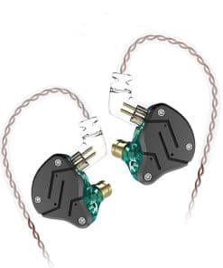 KZ ZSN Hybrid Driver IEM Cable desmontable libre de enredos