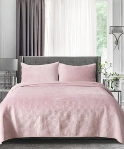 Set de Edredón de Diseño Lujoso de Terciopelo de Poliéster