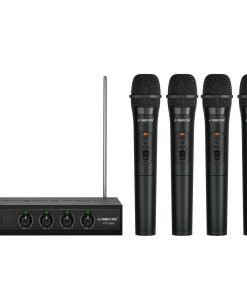 Sistema de Micrófono Inalámbrico Phenyx Pro, 4 Canales de