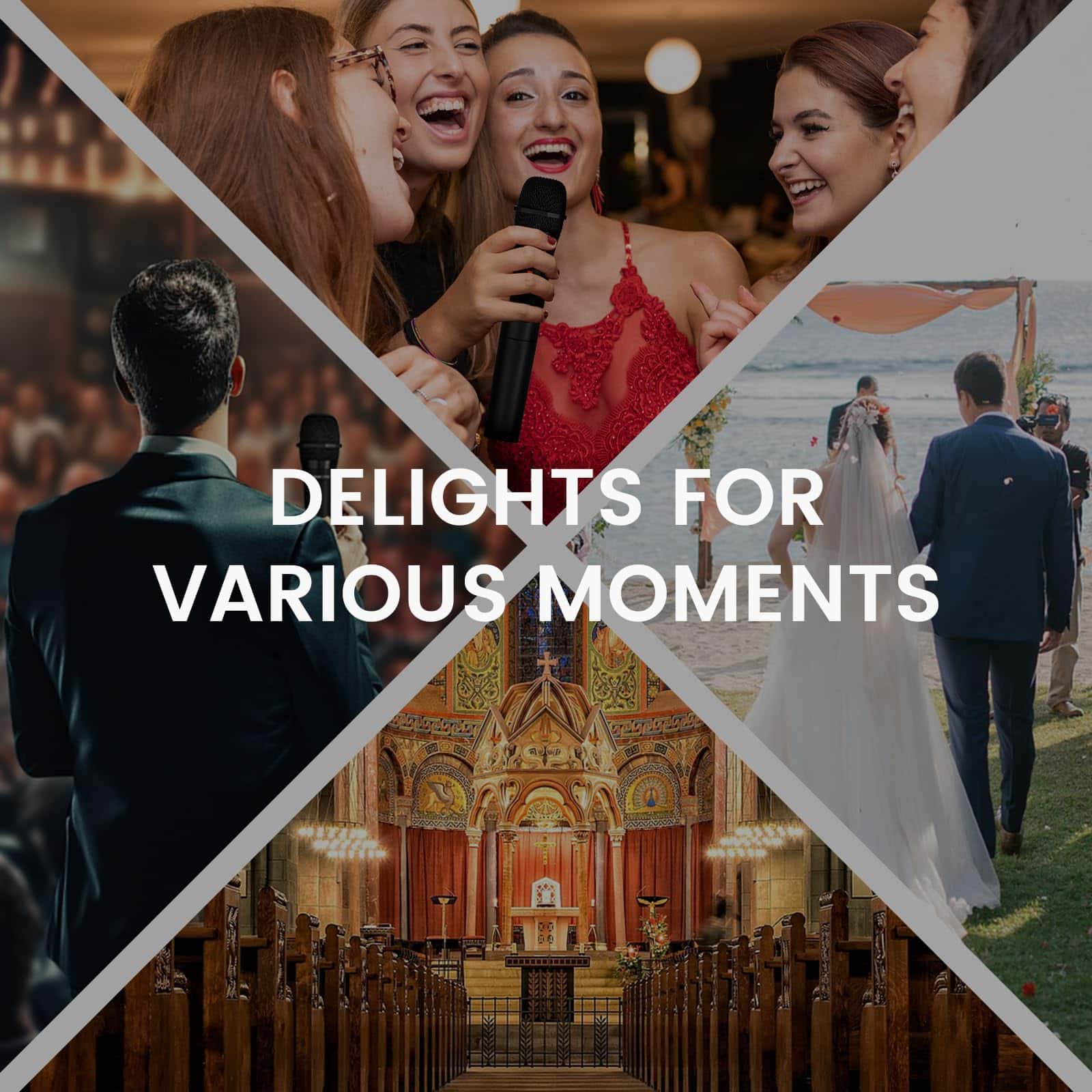 Sistema de Micrófono Inalámbrico Phenyx Pro, 4 Canales de - Imagen 6