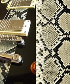 Calcomanía de cuero falso con diseño de piel de serpiente