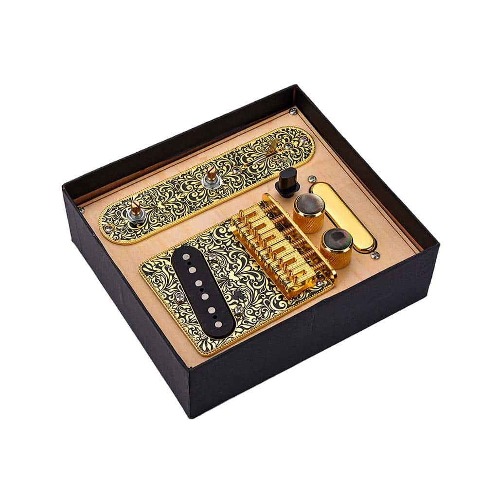 Placa de Puente de Montura de 6 Cuerdas Alnicov, Placa de - Imagen 7