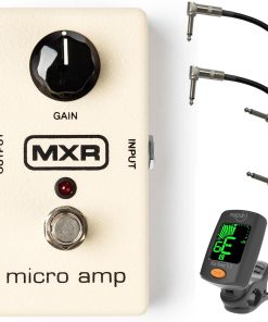 Pedal de Efectos MXR M133 Micro Amp Booster - Paquete con 2
