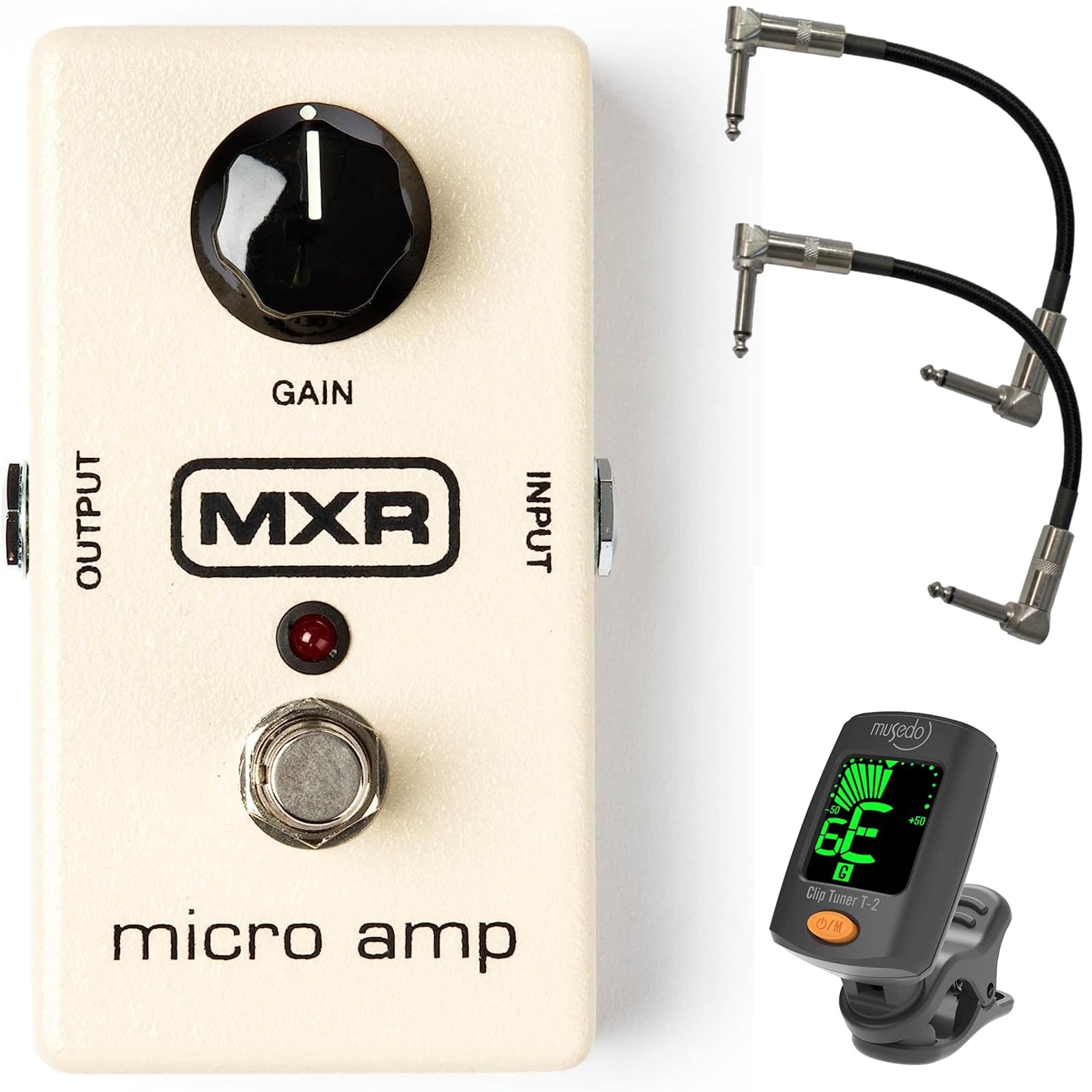 Pedal de Efectos MXR M133 Micro Amp Booster - Paquete con 2