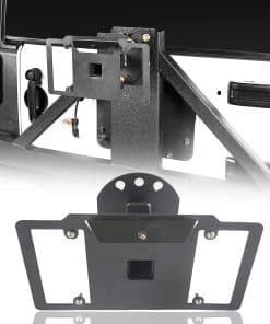 Soporte para montaje de placa de licencia de repuesto Hooke