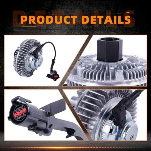 Embrague del ventilador del motor eléctrico TOPAZ 3261 de - Imagen 3