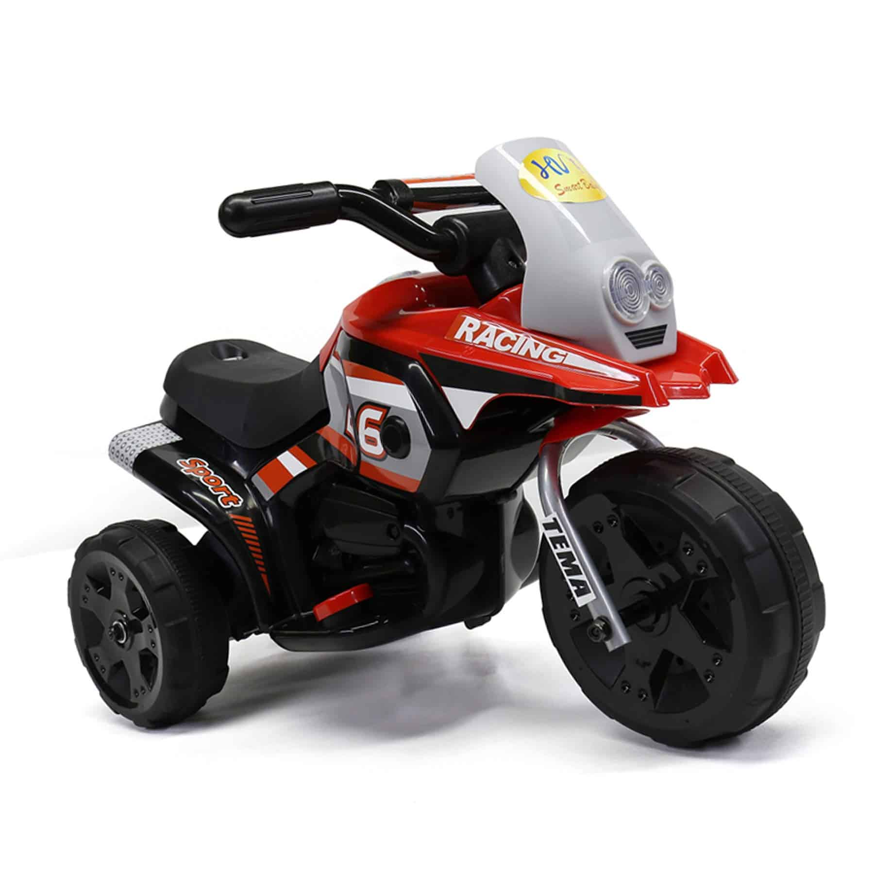 Motocicleta de Carreras para Niños de 3 Años en Adelante,