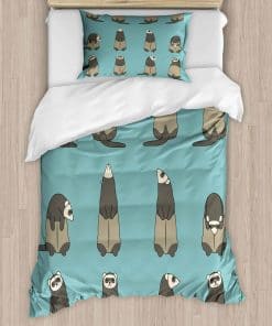 Juego de Funda nórdica Lunarable Ferret, Hurones Gráficos