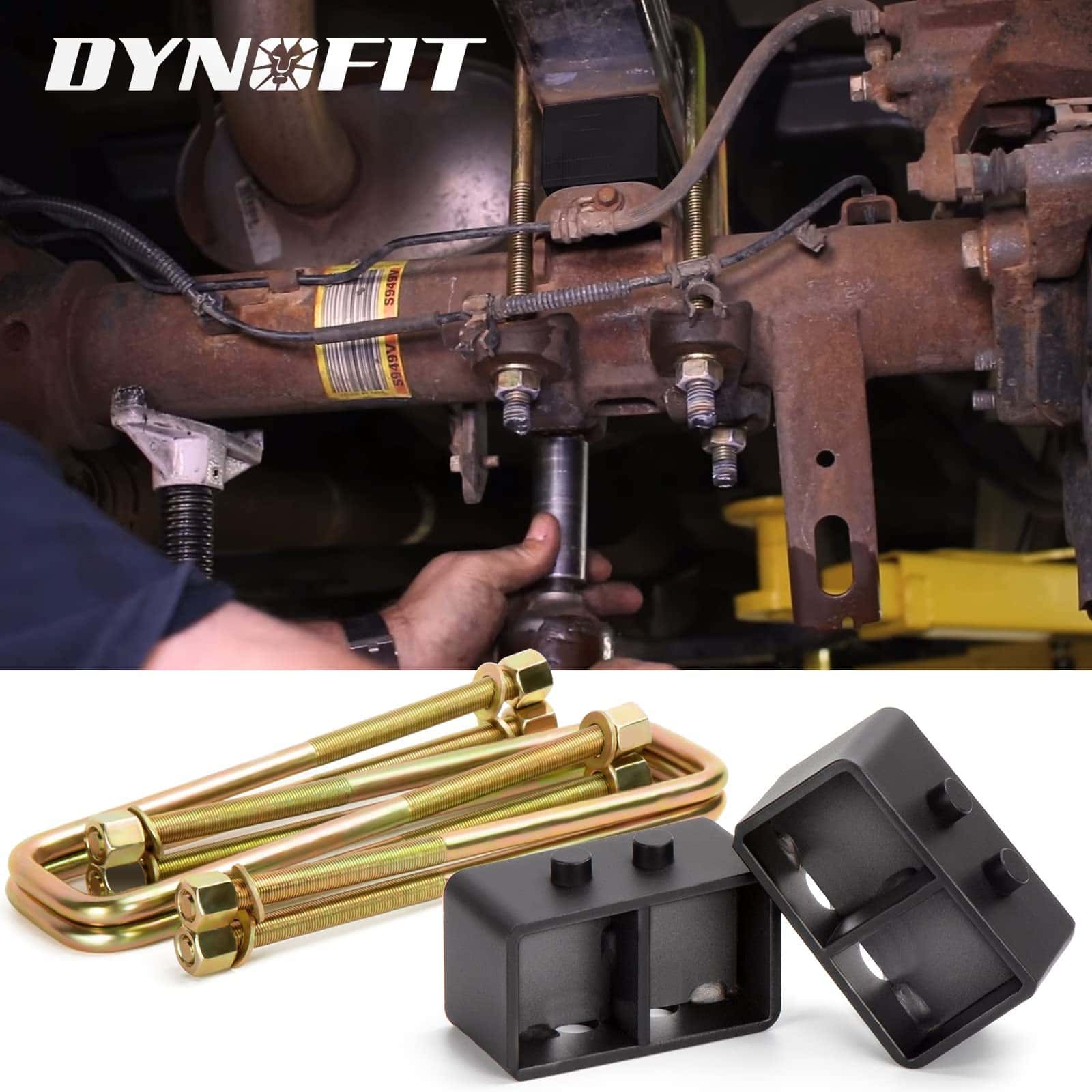 Kit de Bloque Posterior de Nivelación de 3'' Dynofit para - Imagen 7