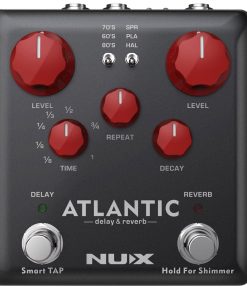 Pedal de Efecto NUX Atlantic Multi Delay y Reverb con