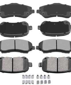 AUTOMUTO 8 piezas Pastillas de Frenos Cerámicas Delanteras