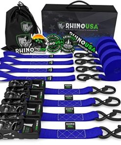 Kit de amarre con correa de trinquete RHINO USA,