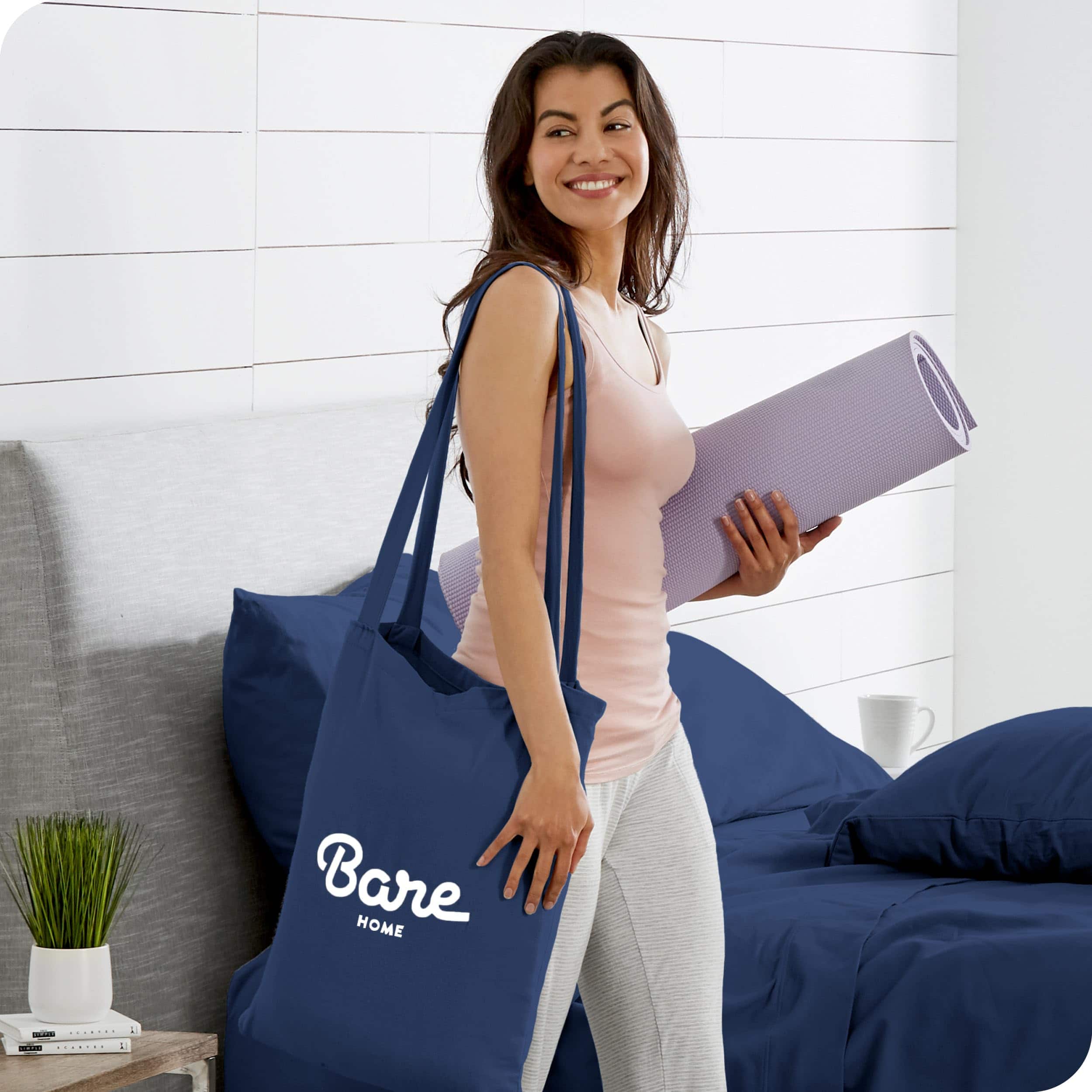 Juego de sábanas de algodón orgánico al 100% Bare Home, - Imagen 9