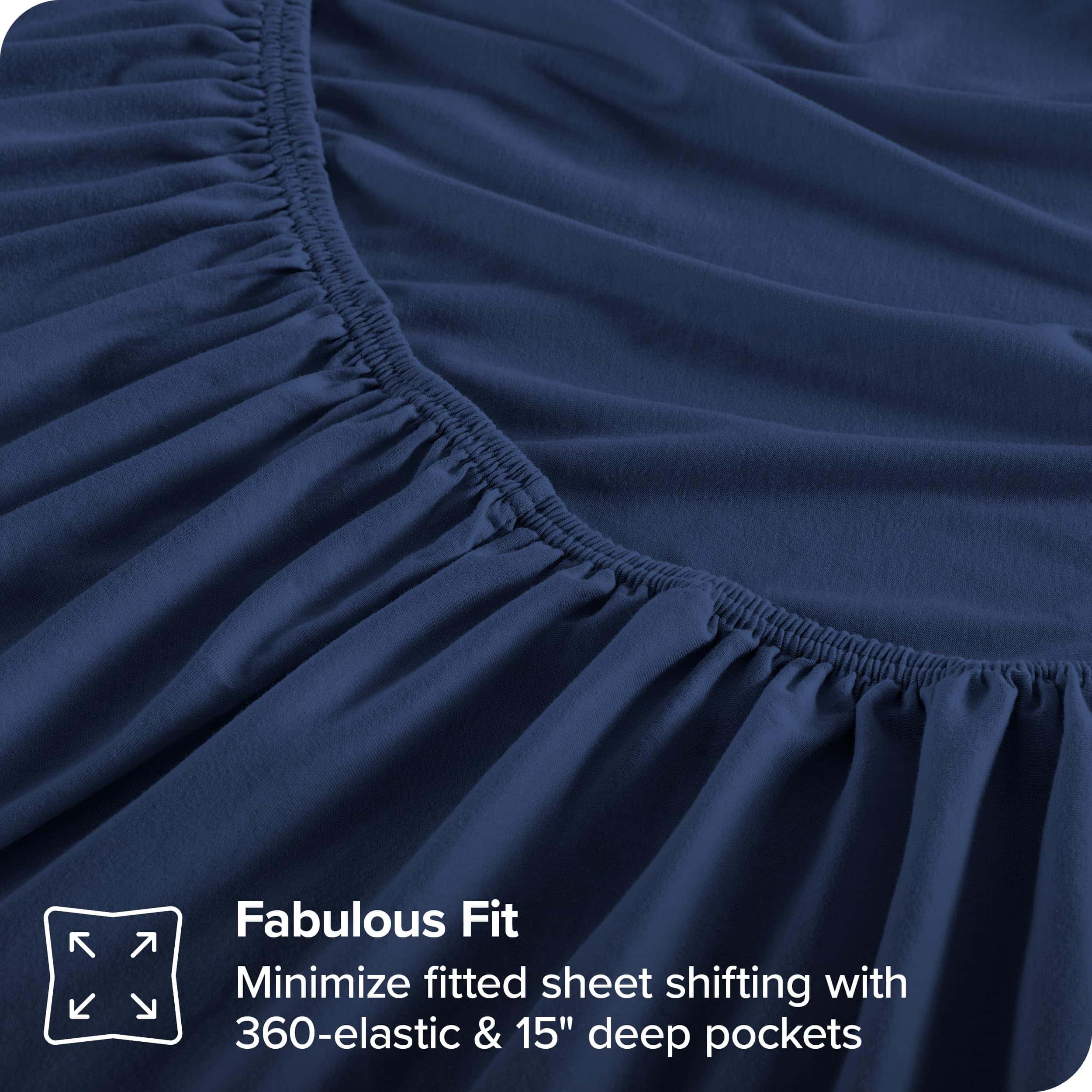 Juego de sábanas de algodón orgánico al 100% Bare Home, - Imagen 7