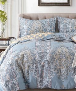 Juego de Funda Nórdica de Algodón Paisley Damask Medallion