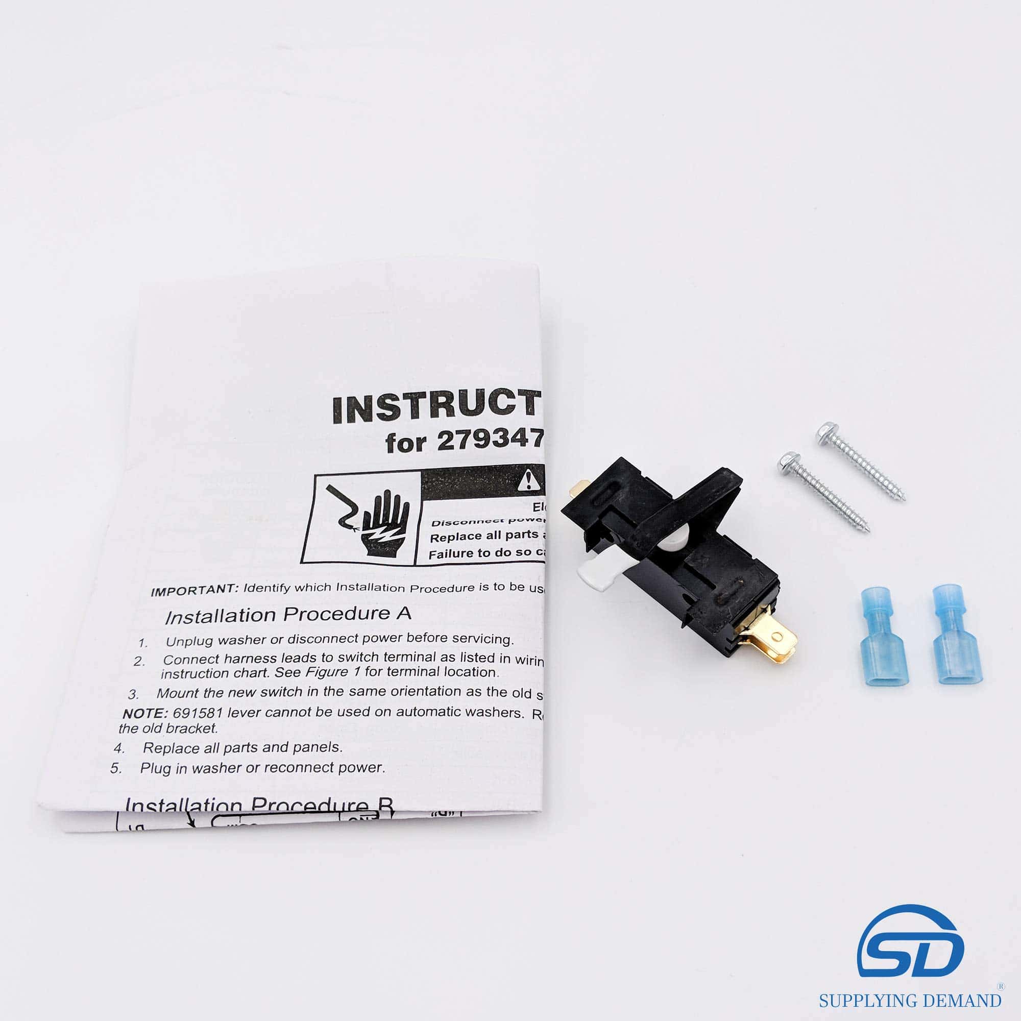 Interruptor de puerta de secadora para lavadora de ropa - Imagen 8