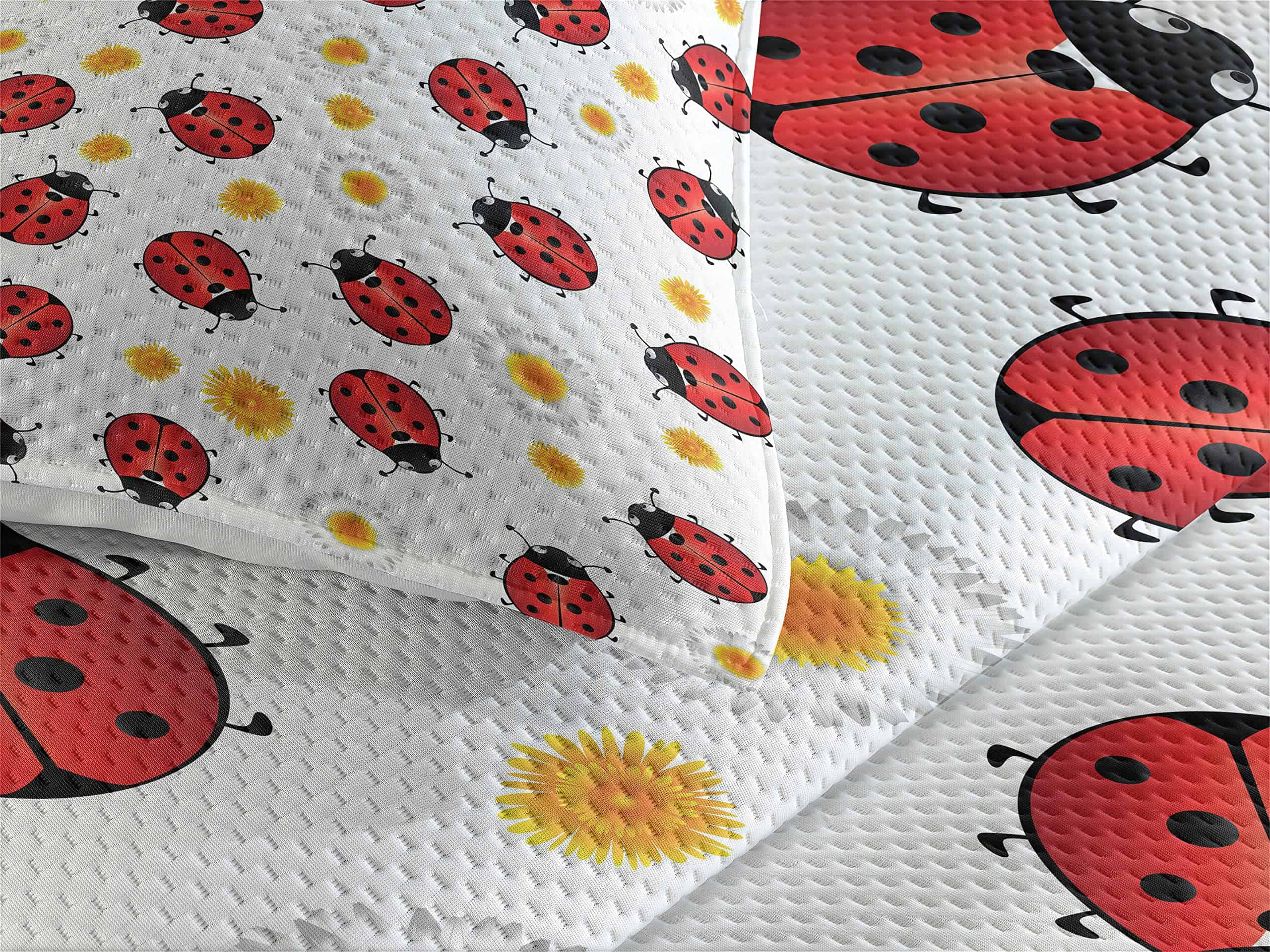 Set de colchas Lunarable Ladybugs tamaño Queen, Motivo de - Imagen 4