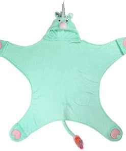 Manta con capucha de unicornio Wearable de Fin Fun para