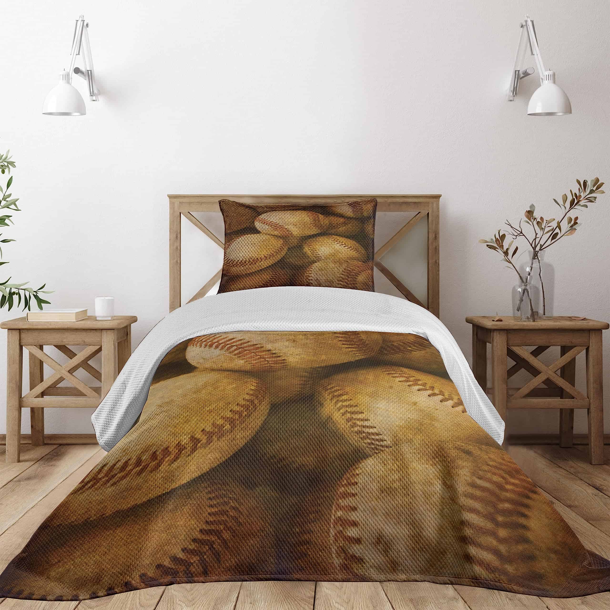 Juego de Edredón Lunarable Vintage Tamaño Individual, Fondo