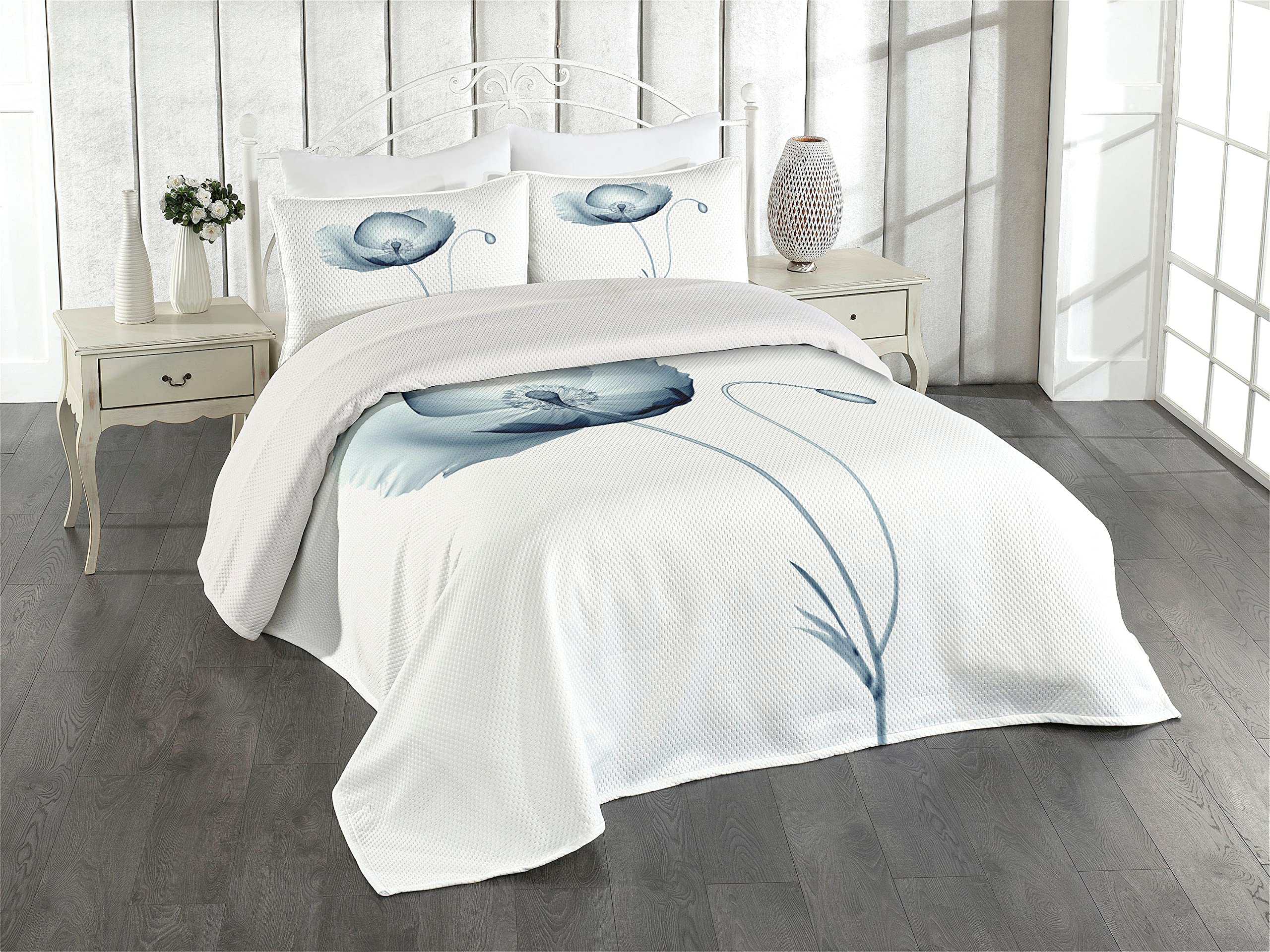 Colcha Lunár de Flores, Imagen de Amapola en Radiograma