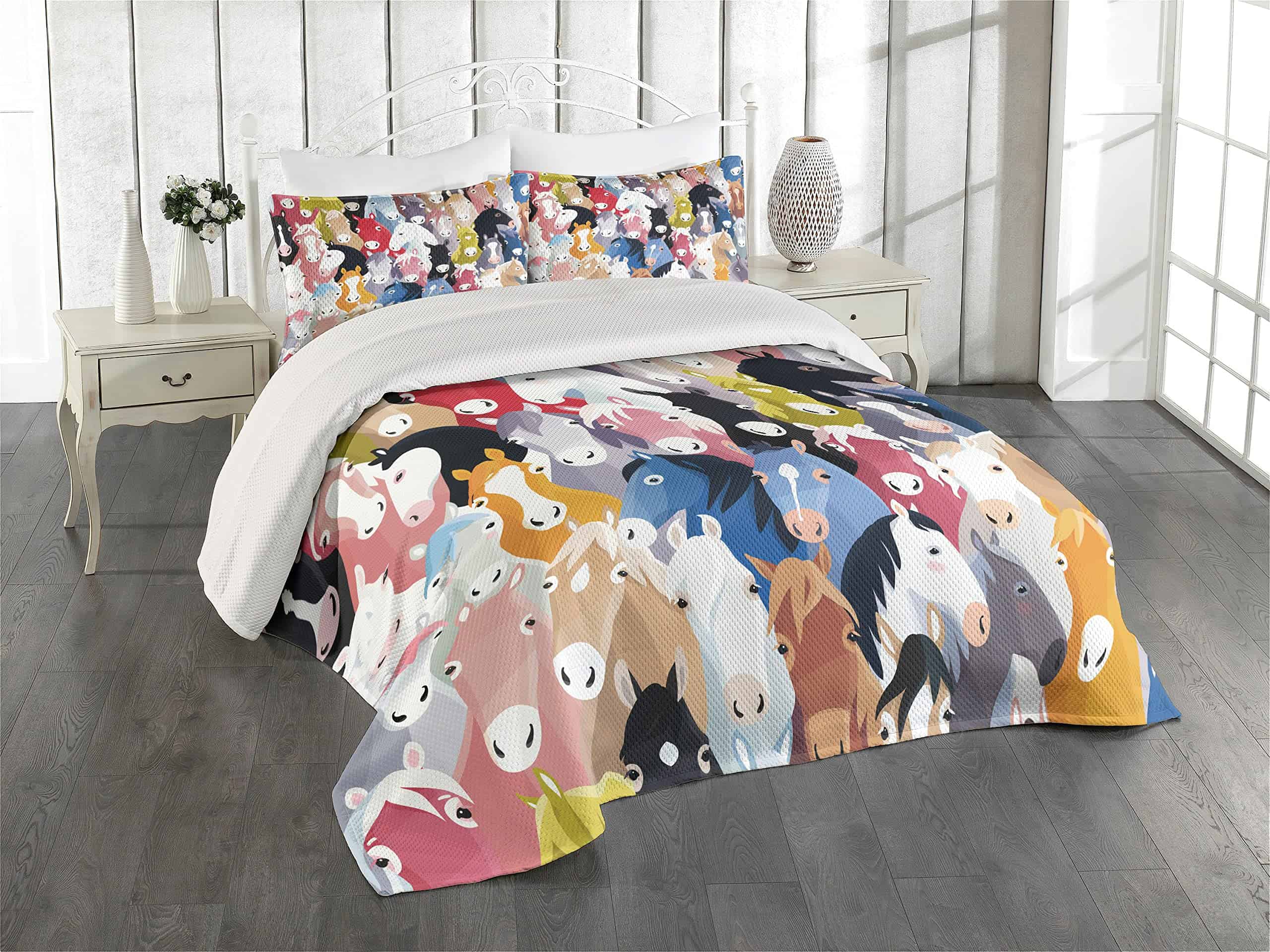 Juego de Colchas Lunarable Abstract en Tamaño Queen, Diseño