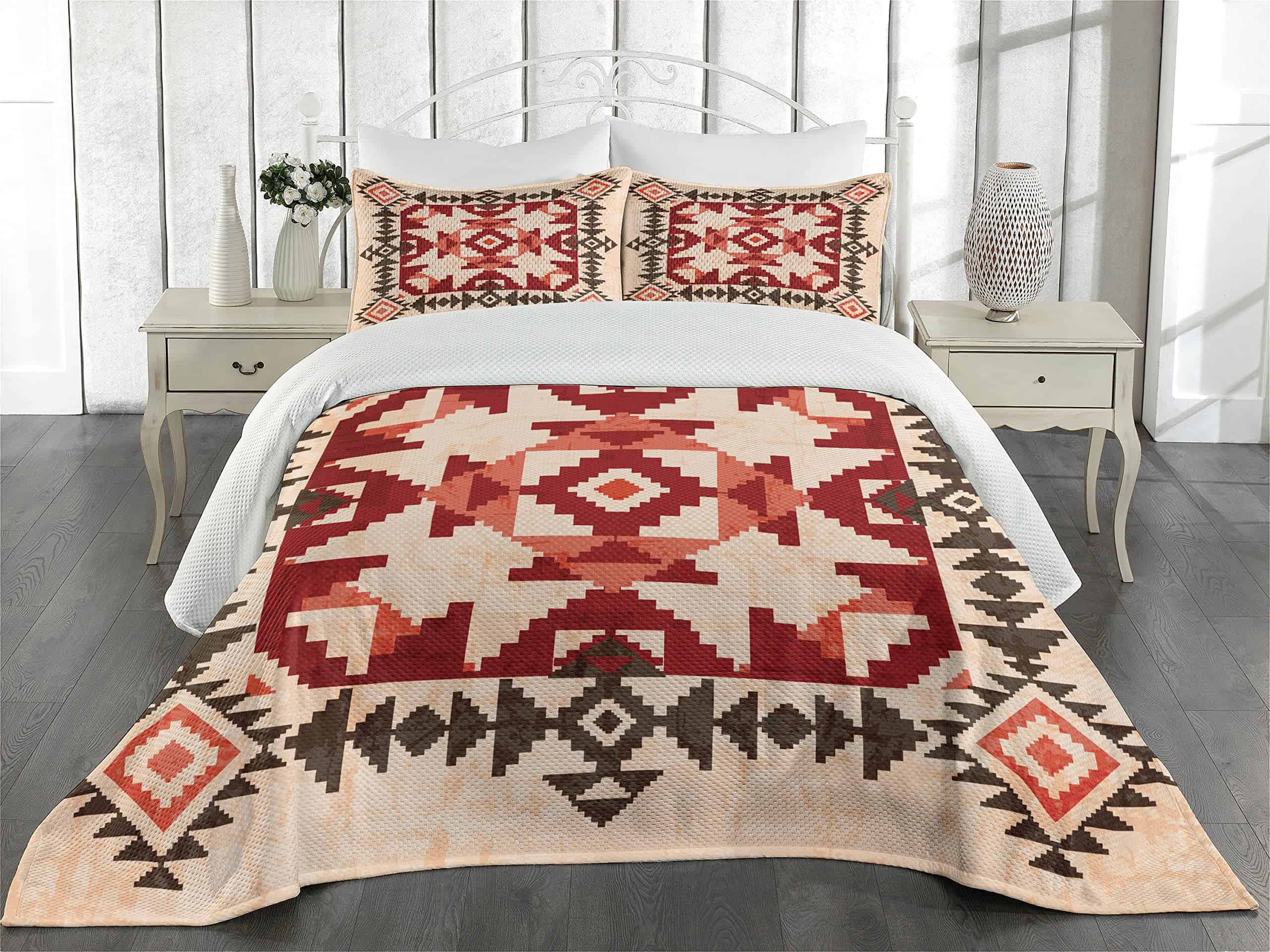 Edredón Lunarable Tribal, Patrimonio Nacional Original de - Imagen 3