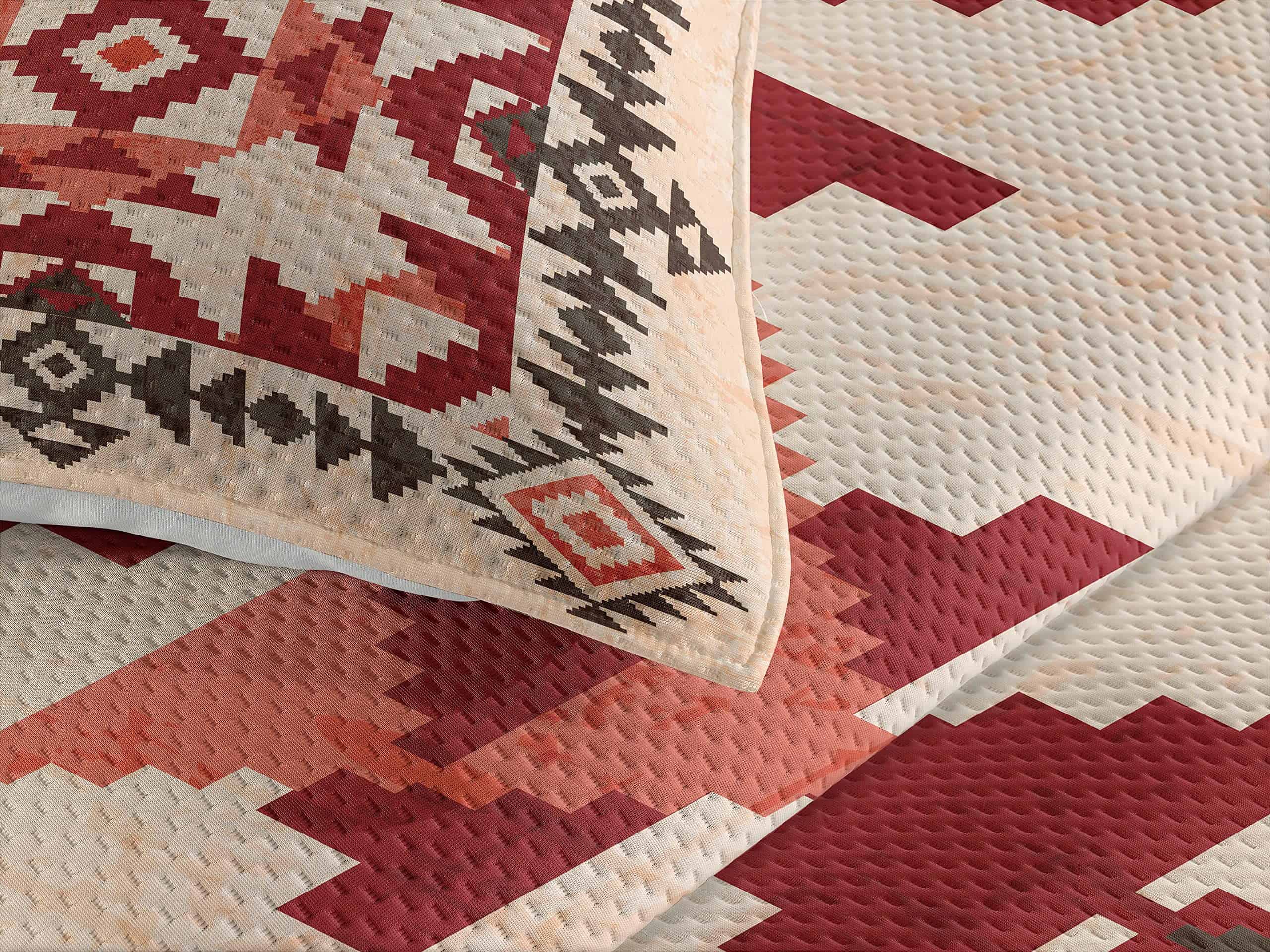 Edredón Lunarable Tribal, Patrimonio Nacional Original de - Imagen 4