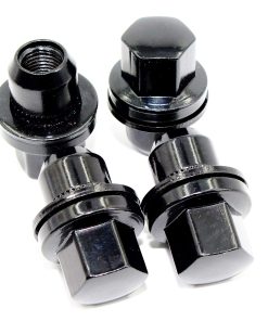 Set de 20 Tuercas Negras Veritek 14x1.5mm 22mm Hexagonales