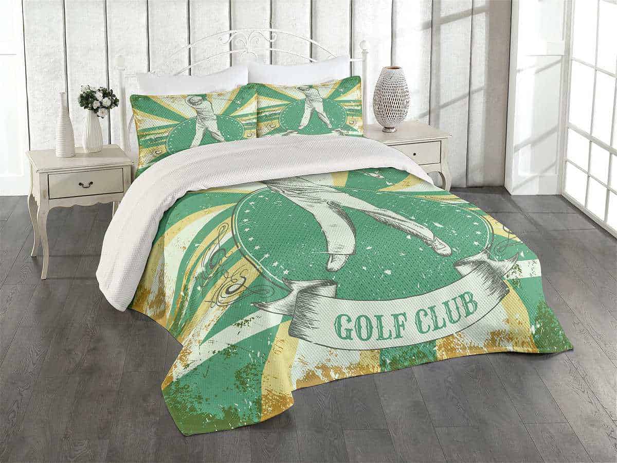 Juego de Colcha Lunarable Vintage Tamaño Queen, Póster