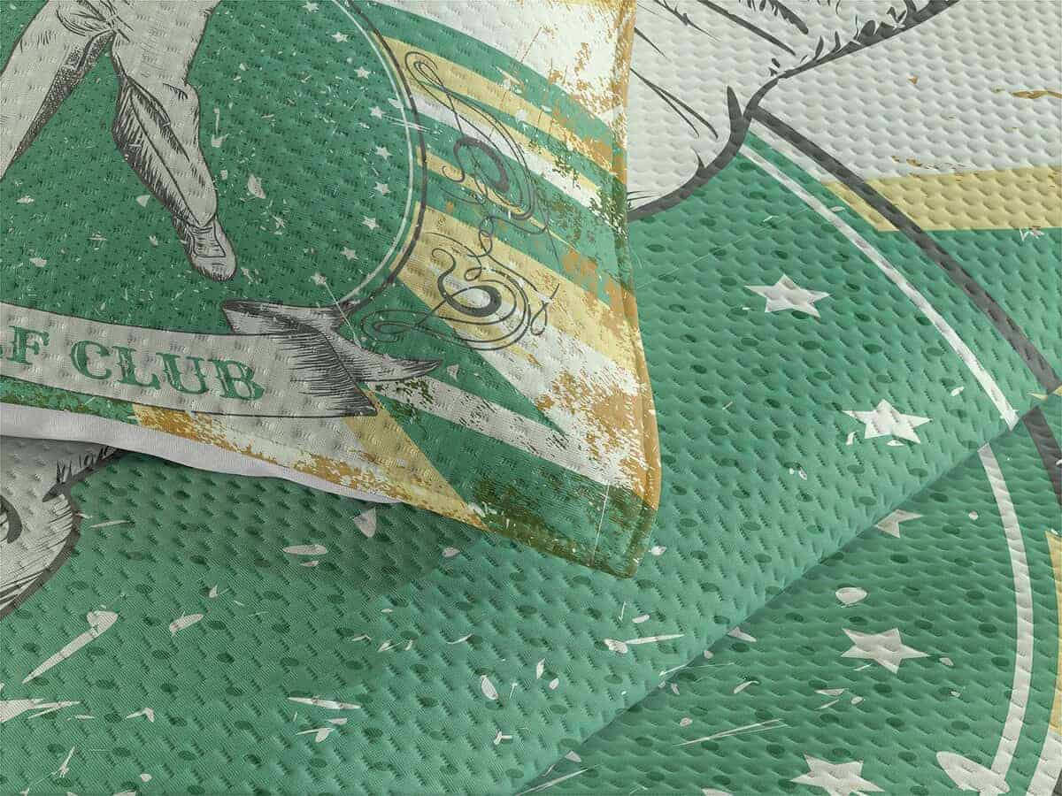 Juego de Colcha Lunarable Vintage Tamaño Queen, Póster - Imagen 4