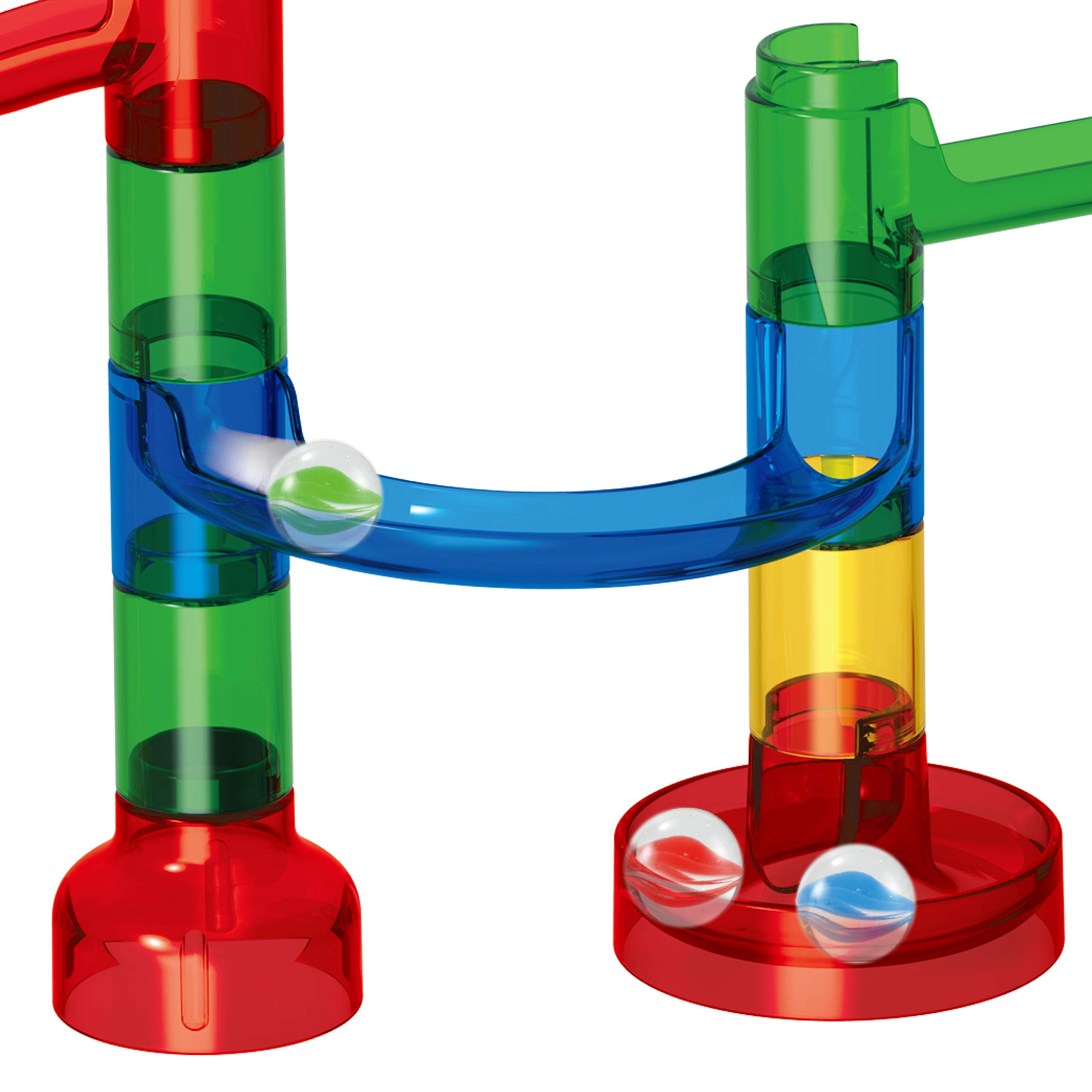 JOYIN 150Pcs Glowing Marble Run- Juego de Bloques de - Imagen 9