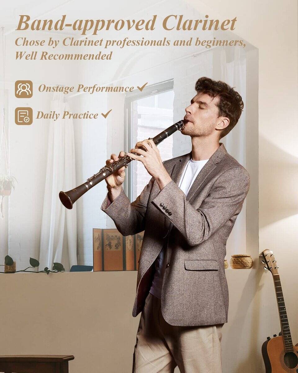 Clarinete B Flat Eastar para Principiantes Intermedios, - Imagen 6