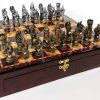 Juego de Ajedrez del Rey Arturo de la época Medieval con