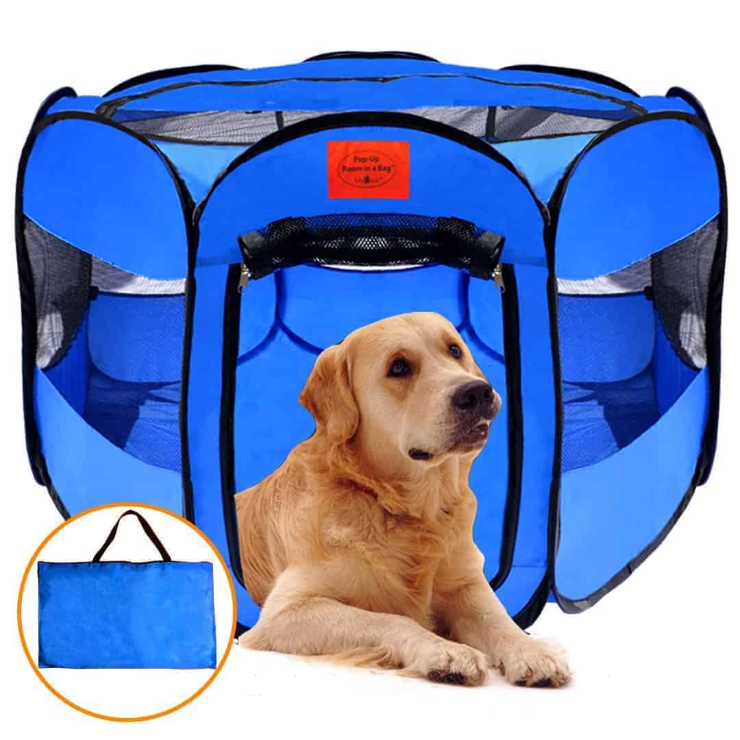 Tienda portátil de ejercicio para mascotas MyDeal Pop Up
