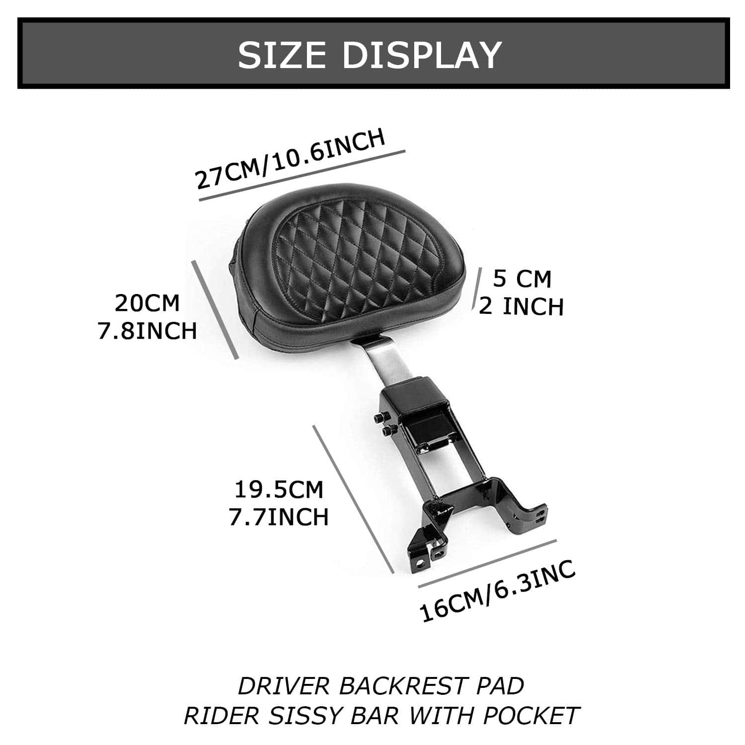 Espalda de apoyo del asiento trasero del controlador - Imagen 4