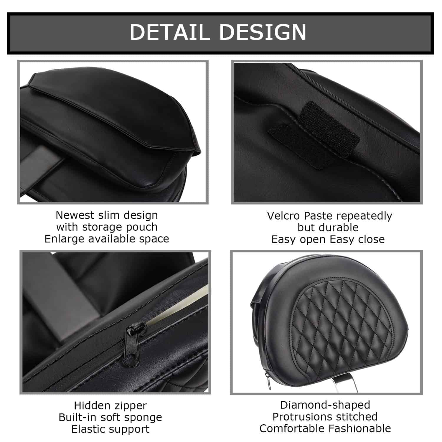 Espalda de apoyo del asiento trasero del controlador - Imagen 5