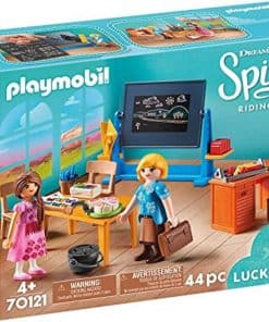 Playmobil Spirit Riding Free Salón de Clases de Miss Flores