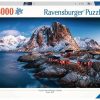 Rompecabezas Ravensburger Hamnoy, Lofoten de 3000 Piezas