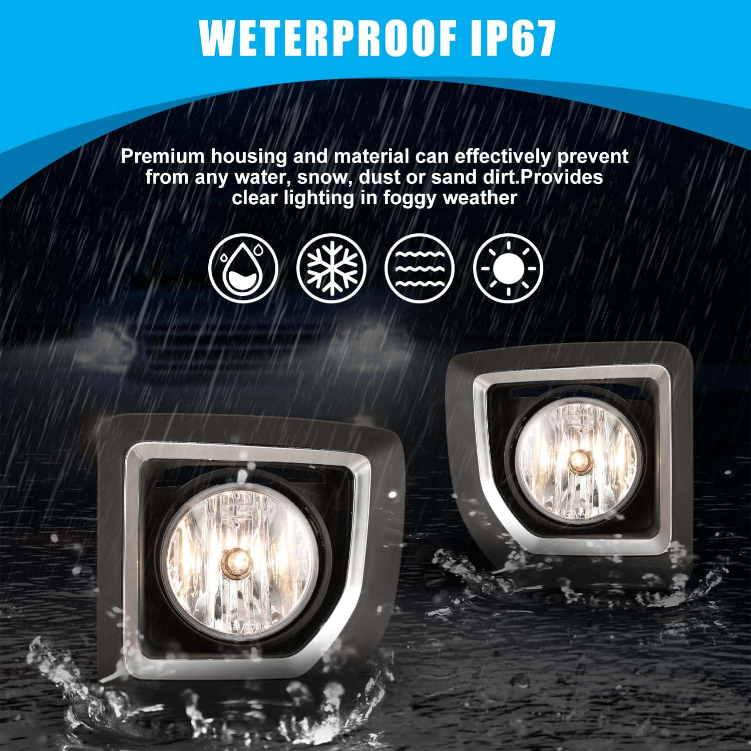 Luces antiniebla CPW compatibles con [2015 2016 2017 2018 - Imagen 3