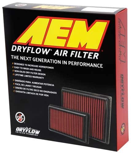 Filtro de aire AEM 28-20443 Dryflow para - Imagen 3