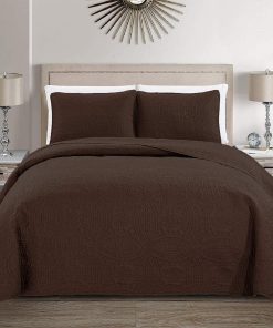 Colcha de Cama Acolchada Sólida MK Home Mk Collection Extra