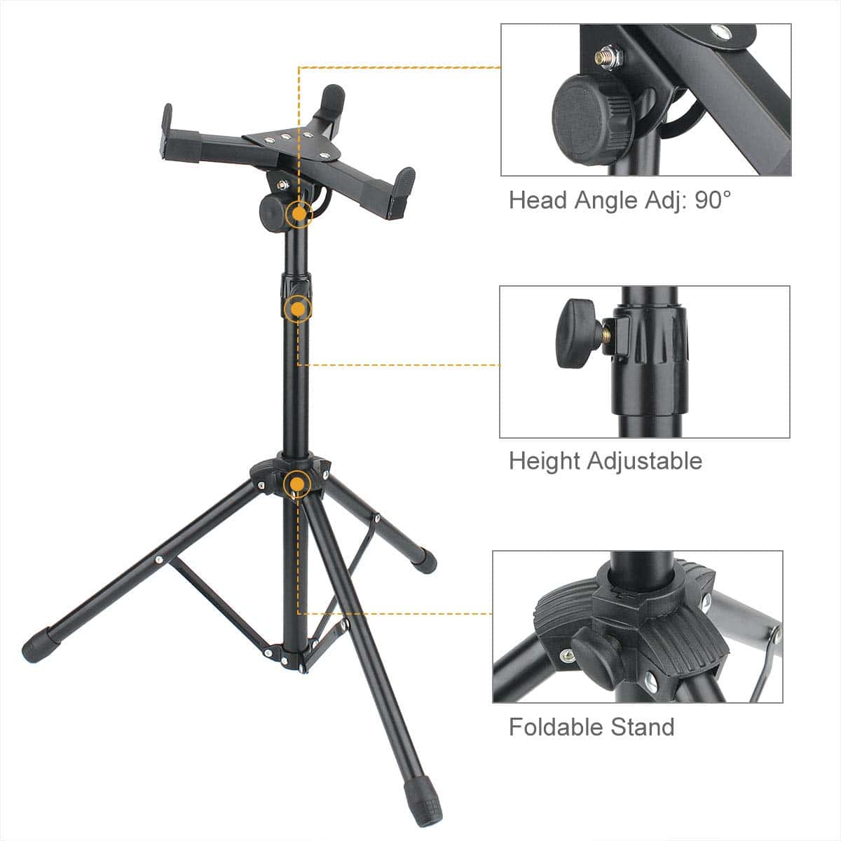 Pad de práctica electrónica EX con soporte, bolsa y - Imagen 6