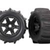 Traxxas 8674 Llantas y Ruedas Ensambladas Pegadas (Negro