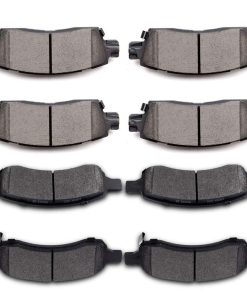 Conjunto de Pastillas de Freno de Cerámica, SCITOO 8pcs