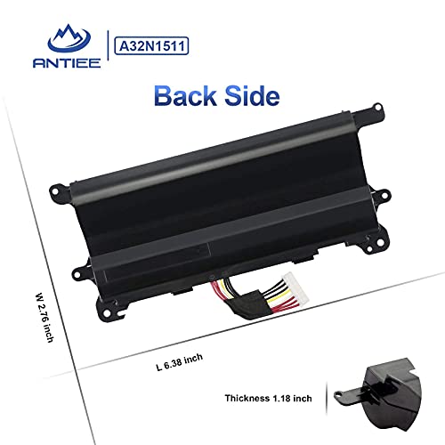 Batería de computadora portátil ANTIEE A32N1511 para ASUS - Imagen 7